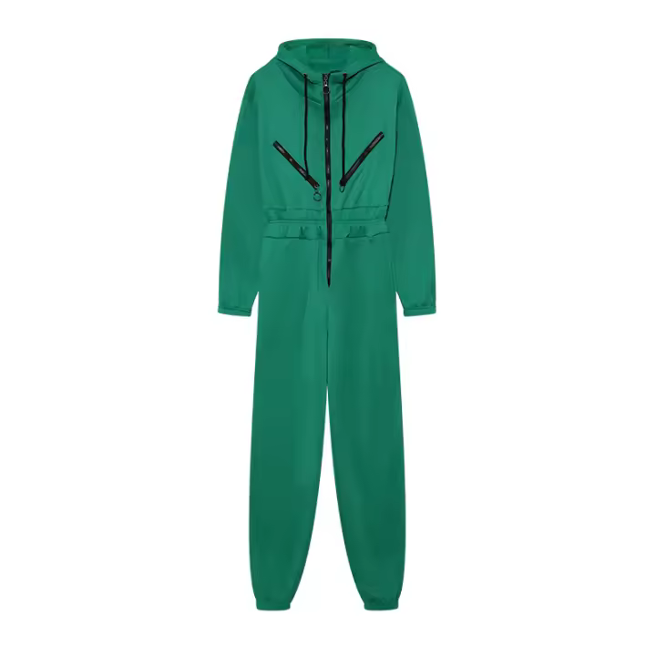 Traje Deportivo con Capucha Casual para Mujeres Conjunto de Moda - 1