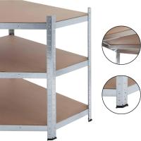 Estantería Modular de Acero y MDF Antihumedad 5 Baldos Ajustables Carga Máx. 875Kg - details 3