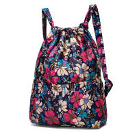 Mochila deportiva impermeable con cordón, bolsa de viaje de gran capacidad, bolsillo para compras, informal, suministro para estudiantes - details 8
