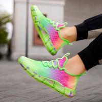 Nuevos Zapatos Casuales Para Hombre Transpirables Zapatillas Deportivas Ligeros Antideslizantes Clásicas Para Mujer Con Suela De TPU Y Mesh - details 8