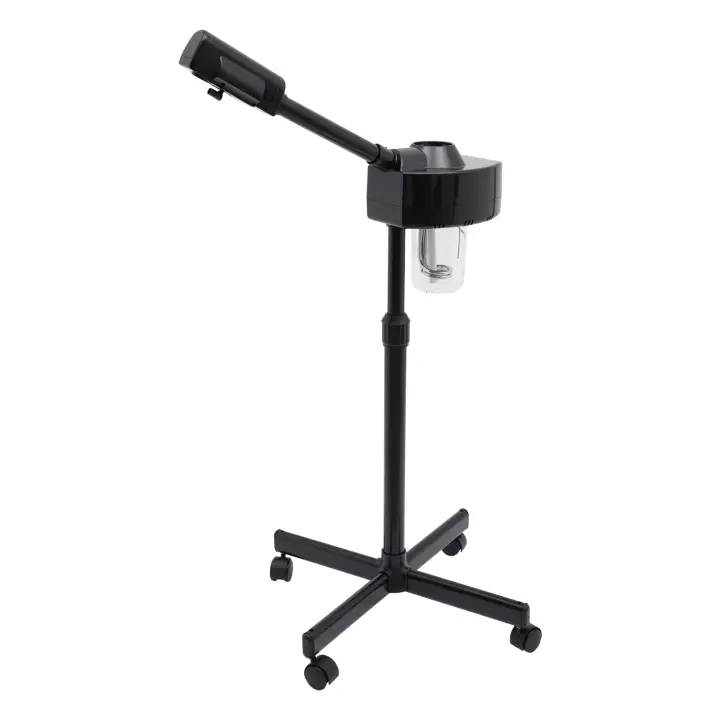 Vaporizador facial premium con calentamiento rápido de 800 W, 107,6 ° F Vapores seguros, 360 °   Tanque de agua giratorio de 23 oz: altura ajustable para uso en salones domésticos - 1