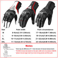 Guantes Térmicos de cuero para motocicleta, equipo de protección de fibra de carbono, a prueba de lluvia, a prueba de viento, pantalla táctil, Invierno - details 0