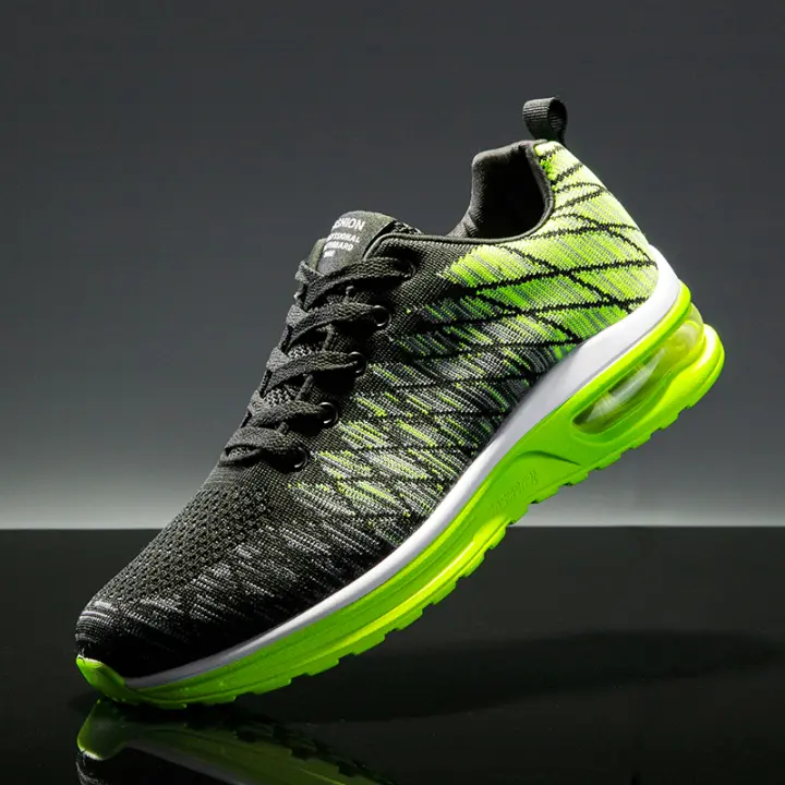 Zapatos para correr con suela de cojín de aire para hombre al aire libre, zapatos deportivos Unisex transpirables, zapatillas ligeras, calzado atlético cómodo - 1