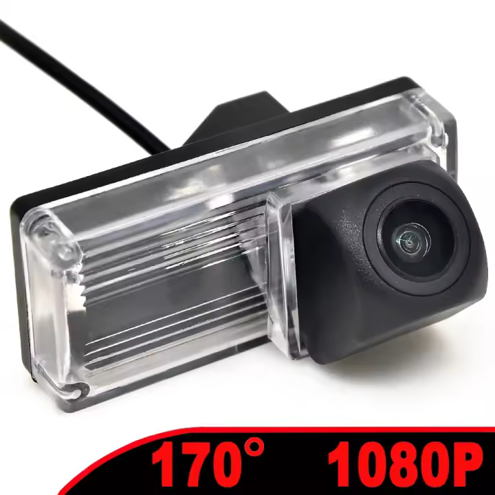Auto Wayfeng WF Cámara de Vehículo de Visión Trasera HD 1080P Vista de Pesca de 170° para Toyota Land Cruiser LC 100 120 200 Prado - 1
