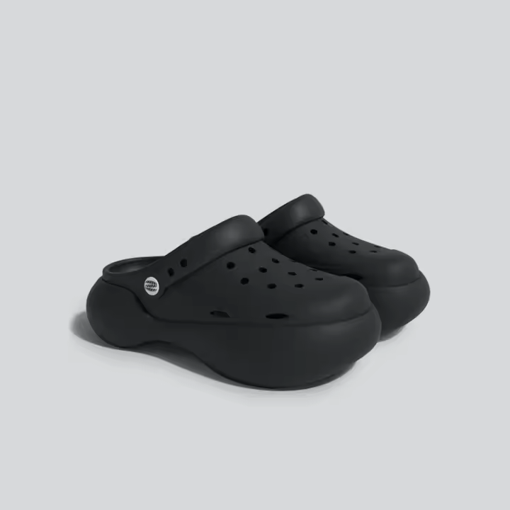 Zapatos De suela gruesa con dibujos animados, zapatillas de EVA con cabeza suave al aire libre - 1