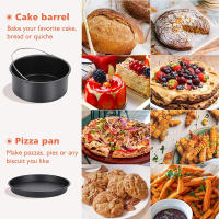 Accesorios para freidora de aire, accesorio para Gowise Phillips Cozyna y Secura, compatible con todos los Airfryer 3,7 4,2 5,3 5.8QT, 7 pulgadas/8 pulgadas - details 3