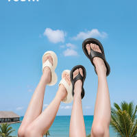 Chanclas de suela gruesa que aumentan la altura para mujer, nuevas sandalias de playa antideslizantes para uso exterior, modelos de mujer - details 2