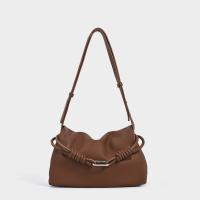 Bolso de Mano de Cuero Suave Tejido 2025 Bolso Messenger de Hombro para Mujer Gran Capacidad - details 2