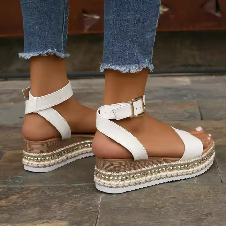 Sandalias planas de verano para mujer - 1