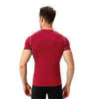 Camiseta de compresión de manga corta para hombre, de capa base camiseta interior, camiseta atlética - details 15