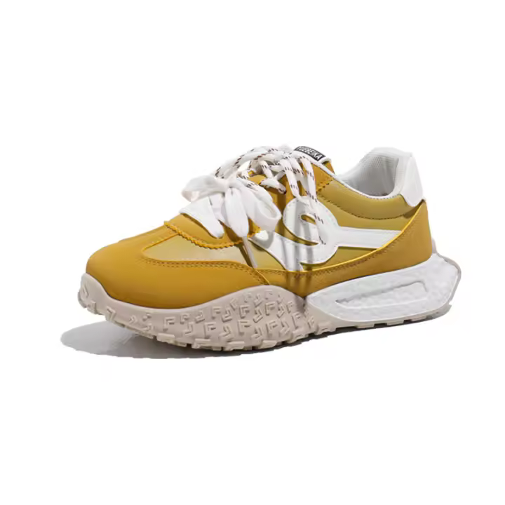 Zapatos de entrenamiento alemanes con suela de plataforma para mujer 2025 primavera nuevo color a juego Forrest Gump zapatos casual versátil antideslizante correr deportes papá zapatos - 1