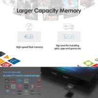 Caja inteligente con Android 10,0, 4 GB de RAM, 32 GB, eMMC, Allwinner, de cuatro núcleos de 64 bits, ARM Corter, Mali, Salida MP2, 6K, BT5.0, WiFi 2,4 GHz/5GHz, 100M, LAN - details 3