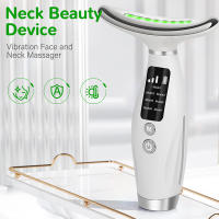 Instrumento de cuello ligero de 7 colores, masaje de belleza para todo el cuerpo, rostro y cuello, tres engranajes, 7 modos con pantalla - details 0