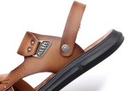 Sandalias de verano para hombre, cómodas sandalias de cuero con plataforma para exteriores, suela suave antideslizante, zapatos informales de trekking para verano, zapatos de playa para niño - details 29