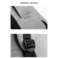 Mochila De Negocios Para Portátil Con Gran Capacidad Multifuncional USB Cargador Impermeable Para Hombres Mochila Casual Con Espalda De Película - details 4