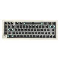 Kit de teclado mecánico GMK67, intercambiable en caliente, 3 modos, Bluetooth, 2,4G, inalámbrico, RGB, estructura de junta retroiluminada, teclado blanco - details 6
