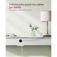 Mueble Bajo con Multienchufe Sofá de 2 Compartimentos Carga Oculta Ahorro de Espacio - details 7