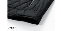 Chaquetas bomber de cuello alto para hombre, camisetas cálidas acolchadas de algodón, rompedores retro, chaqueta artesanal, moda de otoño e invierno - details 18
