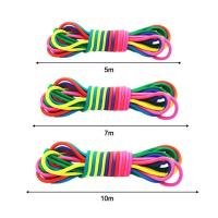 Cuerda de Saltar Súper Elástica de 5-10M Entrenamiento de Resistencia Juguetes de Ejercicio Divertidos Grupo Doméstico para Interiores y Exteriores Cuerda de Saltar de Goma Ajustable - details 1