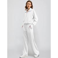 YC1508 Conjunto Casual de Mujer de Dos Piezas: Sudaderas de Gran Tamaño y Pantalones de Pierna Ancha para Mujer - details 7
