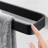 Gancho para Toallas de Aluminio Resistente a Óxido Montado en la Pared Estilo Hotel Contemporáneo - details 3