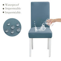 DUDUME Funda de tela impermeable para silla, cubierta elástica de LICRA suave para asiento de oficina, cocina, comedor y boda - details 13