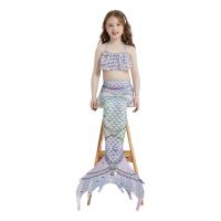 Nuevo traje de baño para niños niña traje de baño de sirena sirena princesa sirena traje de rendimiento - details 5