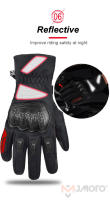 Guantes de invierno para moto de nieve, asas calientes para esquiar, invierno, impermeables, pantalla táctil, ciclismo, motocicleta, datos completos, algodón grueso - details 10