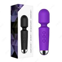Vibrador de caballero de 20 frecuencias, palo AV, masturbador femenino fuerte para terremotos, juguete para adultos, vibración estimulante - details 12