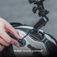 PGYTECH soporte de montaje para casco de cámara deportiva Caplock, soporte de primera vista para ciclismo - details 4