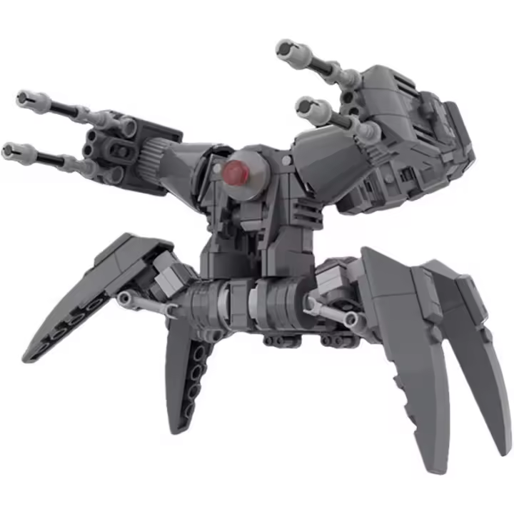 Kit de modelo de construcción de robot Mecha, juego de ladrillos de construcción blindados mecánicos armados humanoides de combate de simulación, modelo de figura de acción, fans de juegos para adultos recoger regalos (1603 piezas) - 1
