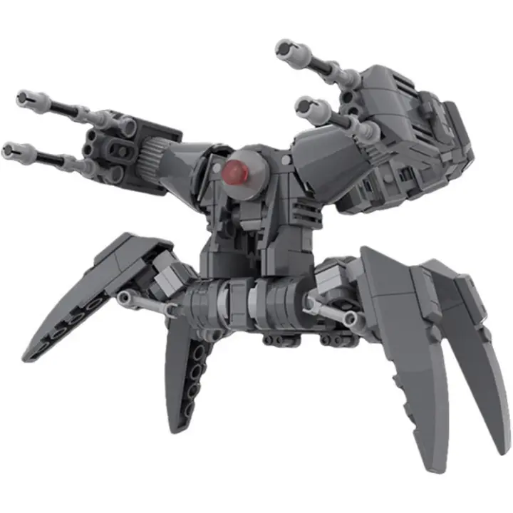 Kit de modelo de construcción de robot Mecha, juego de ladrillos de construcción blindados mecánicos armados humanoides de combate de simulación, modelo de figura de acción, fans de juegos para adultos recoger regalos (1603 piezas) - 1