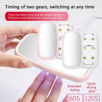 Lámpara UV LED para Secar Esmalte Mini Luz de Curing de Resina Configuración de Temporizadores de 2 - details 6