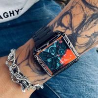 Reloj de cuarzo DUGARY a la moda para hombre, reloj deportivo luminoso resistente al agua para hombre, relojes de pulsera multicolores, reloj cuadrado de marca militar, reloj Masculino - details 8
