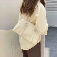 Bolsos de hombro verdes para ir al trabajo para mujer, bolsos de diseñador de lujo, bolso informal de Color puro, bolso con almohada de gran capacidad para axila 2024 - details 36
