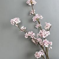 100 cm ramas de flor de pera artificiales flexibles elegantes ramas artificiales de invierno dulce flor de pera de seda hecha a mano de plástico - details 9