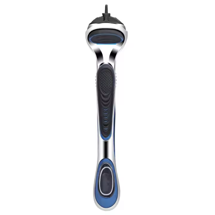 Cuchilla Turbo de cinco capas para afeitado masculino, accesorios de maquinilla de afeitar, herramientas de peluquero, barbería - 1