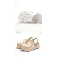 Zuecos de mujer 2024, novedad, sandalias de plataforma gruesa, cómodas pantuflas de moda, sandalias de playa de verano - details 2