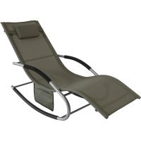 jardín Mecedora con reposapiés Tumbona ergonómica Negro OGS28-SCHx2 ES - details 112