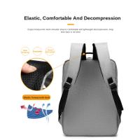 Mochila para ordenador portátil de 15,6 pulgadas para hombre, morral escolar de nailon con carga Usb, resistente al agua - details 9