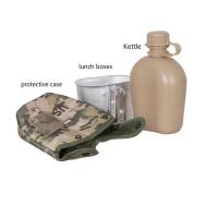 Botella de agua de 1L, placa fría de aleación, olla de supervivencia para acampar, bolsa para villa al aire libre - details 1