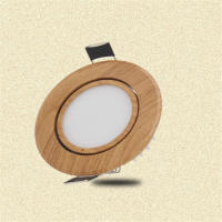 Luces led empotradas de madera modernas, 3W, 5W, para techo, sala de estar, dormitorio, fondo, baño, downlights de madera ajustables - details 4