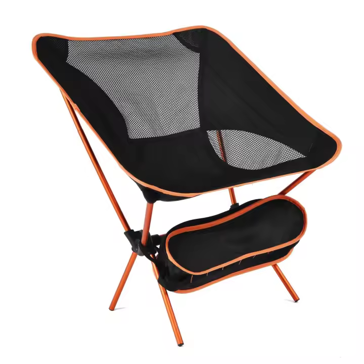 Silla plegable inteligente para acampar al aire libre, silla ligera para pescar en la playa - 1