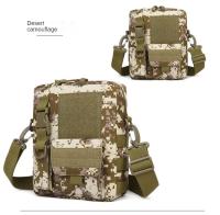 Bolso de Hombro Cruzado Táctico de Camuflaje Versión Vertical para Hombres y Mujeres - details 29