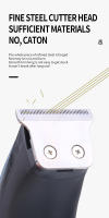 Kemei-cortadora de pelo portátil profesional para hombres, cortadora de pelo eléctrica recargable de 0,1mm, máquina de corte de pelo para cabeza calva, 8000RPM - details 2