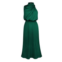 2025 Primavera/Verano Satén Mujer con elegancia elegante, lujo francés, vestido de noche ligero - details 40