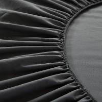 Sábana bajera con banda elástica, Protector de colchón de Color sólido para cama individual y doble, 100% algodón, 150/160/180x200 - details 4