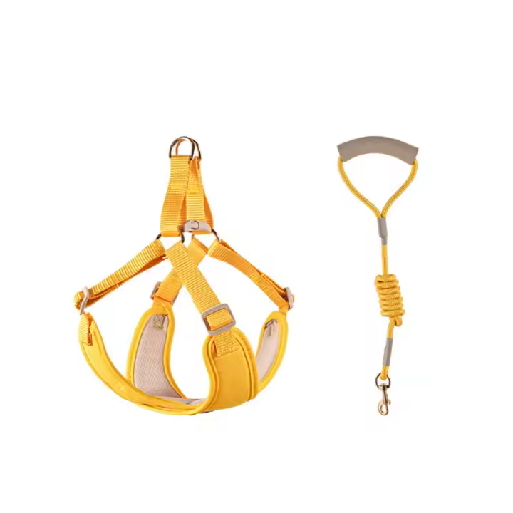 Arnés para perro en forma de X, chaleco suave y transpirable, correas para el pecho para cachorros y gatos, correa ajustable para el pecho para mascotas al aire libre - 1