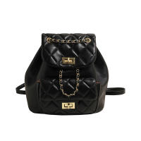 Nuevo Bolso De Estudiante Elegante Y Sencillo, Bandolera Multifunción De Alta Gama, Mochilas De Mujer Con Cadena De Diamantes - details 2