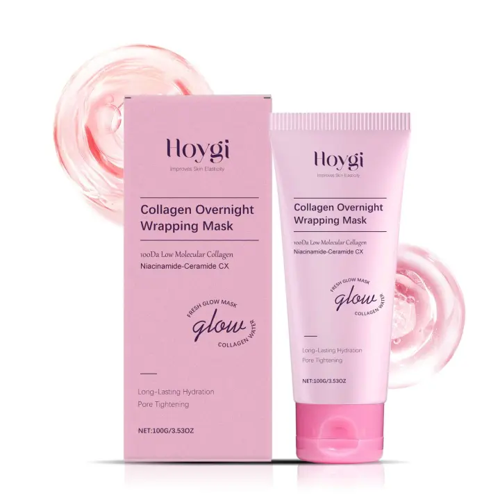 Mascarilla facial reafirmante hidratante profunda exfoliante suave de colágeno - 1
